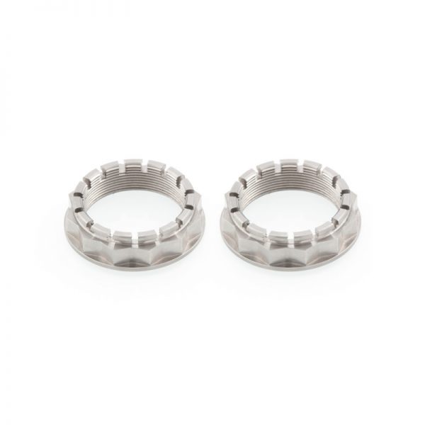 REAR WHEEL AXLE NUT SETS DUCATI TITANIUM GR 5