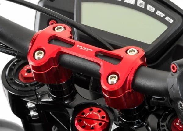 RISER COMPLETE Ø22 MM HEIGHT -20MM DUCATI HYPERMOTARD 821