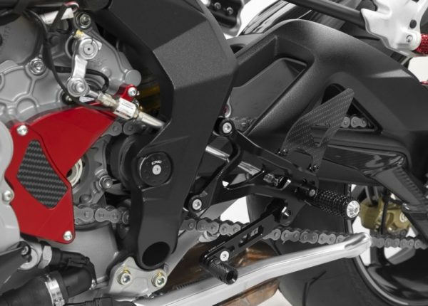 ADJUSTABLE REAR SETS MV AGUSTA