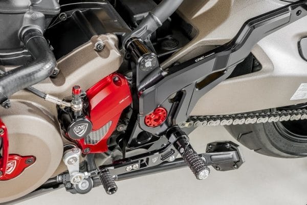 ADJUSTABLE REAR SETS TOURING DUCATI MONSTER 821 1200 1200S