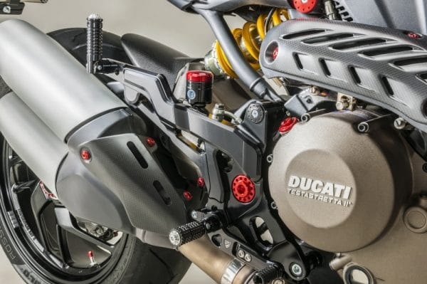 ADJUSTABLE REAR SETS SPORT DUCATI MONSTER 821 1200 1200S