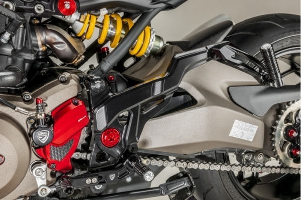 ADJUSTABLE REAR SETS TOURING DUCATI MONSTER 821 1200 1200S