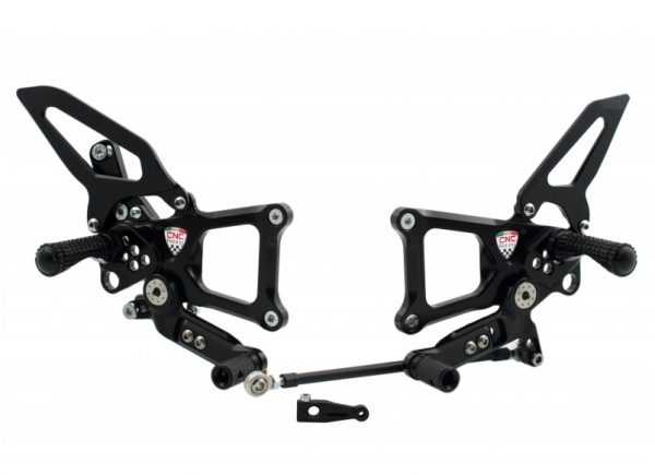 ADJUSTABLE REAR SETS RPS "EASY" KAWASAKI ZX-10R 2010-2014 ROAD OR REVERSE SHIFTING