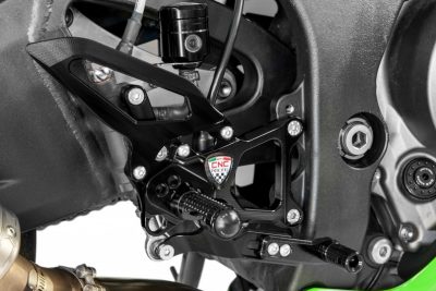 ADJUSTABLE REAR SETS RPS "EASY" KAWASAKI ZX-10R 2010-2014 ROAD OR REVERSE SHIFTING