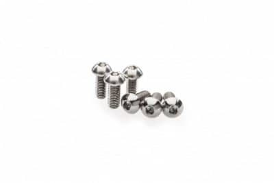 SCREWS SET FRONT BRAKE DISC M8X20 (6 PCS) - TITANIUM