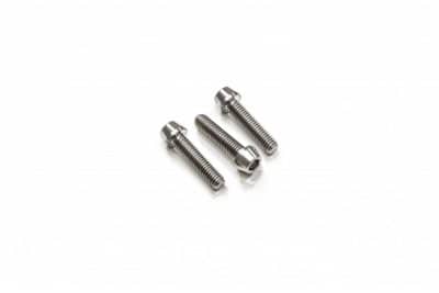 SCREWS TOP TRIPLE CLAMP M8X25 (3 PCS) - TITANIUM