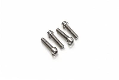 SCREWS SET TRIPLE CLAMP BOTTOM M8X30 (4 PCS) - TITANIUM