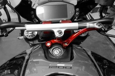 STEERING DAMPER BRACKET DUCATI MONSTER 1200 R