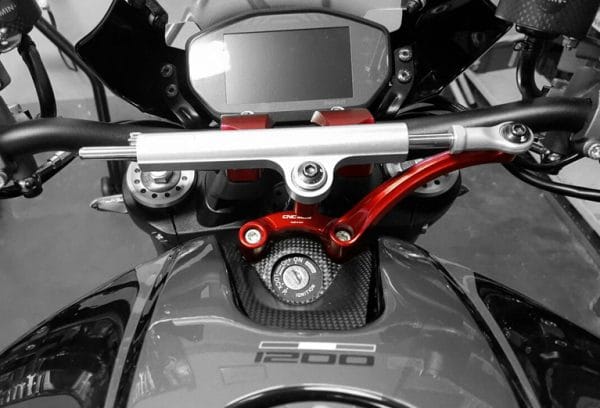 STEERING DAMPER BRACKET DUCATI MONSTER 1200 R