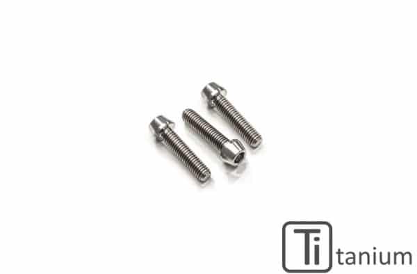 CNC RACING TOP YOKE DUCATI PANIGALE SCREW KIT - TITANIUM