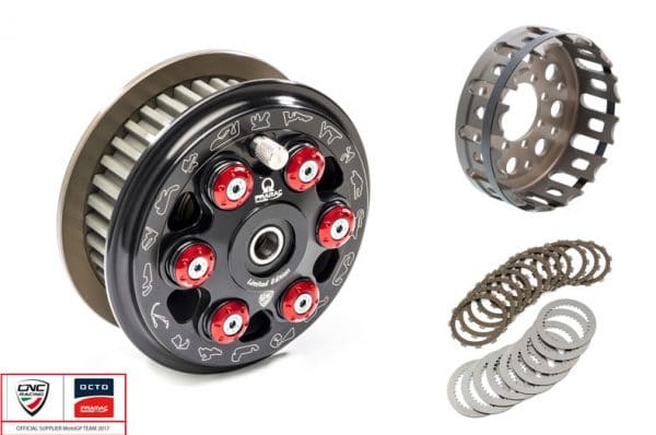 SLIPPER CLUTCH MASTER TECH TEAM PRAMAC LIM. ED. FULL KIT - 12 TEETH SINTERED