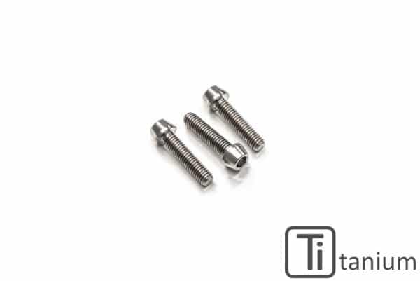 SCREWS SET CLUTCH SLAVE CYLINDER M6X20 (3 PCS) - TITANIUM