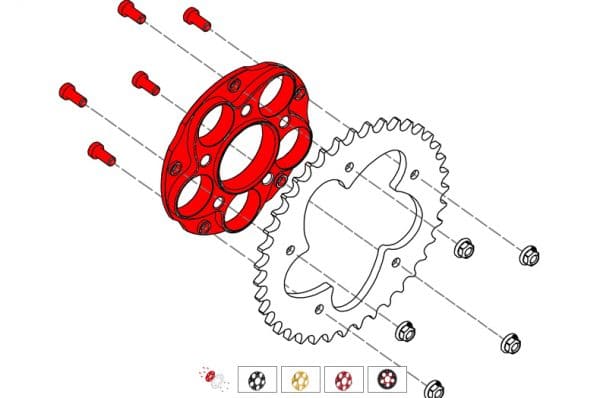 CUSH DRIVE HUB FLANGE DUCATI