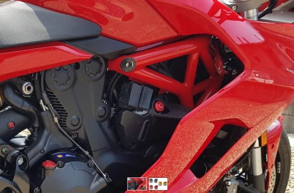 FRAME CAP SETS DUCATI SUPERSPORT MY2017