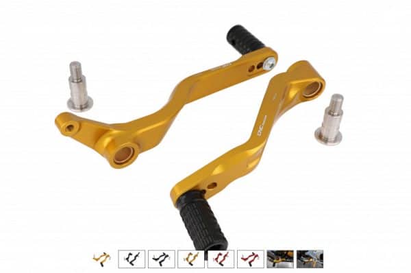 GEAR/REAR BRAKE PEDALS MV AGUSTA BRUTALE