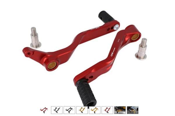 GEAR/REAR BRAKE PEDALS MV AGUSTA BRUTALE