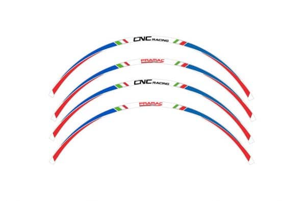 17 INCH WHEEL STRIPES KIT - PRAMAC RACING LIMITED ED.