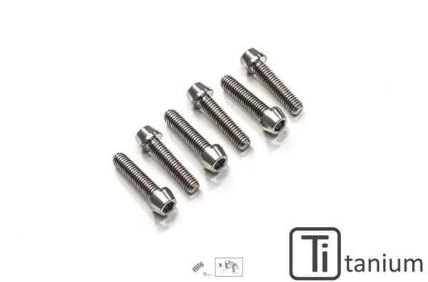 BOTTOM TRIPLE CLAMP SCREW KIT - TITANIUM