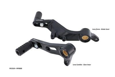 GEAR/REAR BRAKE LEVERS KIT DUCATI - SLIDE