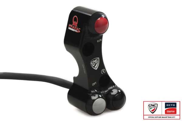 RIGHT HANDLEBAR SWITCH PRAMAC RACING LIM. ED - BREMBO BILLET CNC AND FORGED BRAKE MASTER CYLINDER