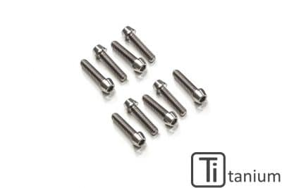 CLUTCH COVER MV AGUSTA SCREW SET - TITANIUM