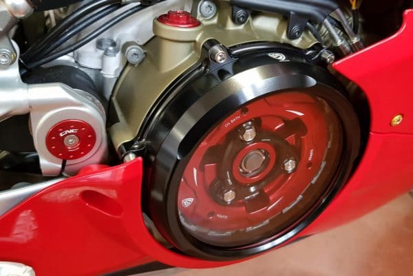 Pressure plate oil bath clutch Ducati Panigale V4