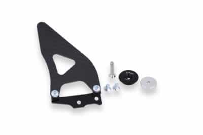 RH heel guard kit for rearsets PE226