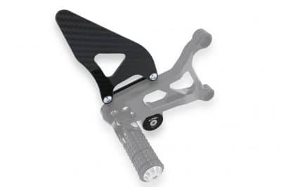 RH heel guard kit for rearsets PE226