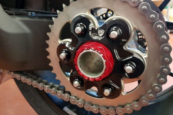 Rear sprocket flange Ducati