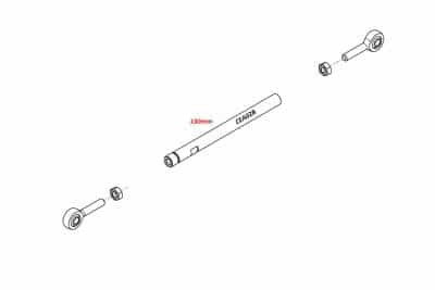 ROD GEAR SHIFT LINK 130mm