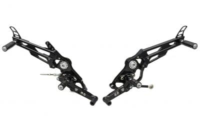 Adjustable rear sets Ducati