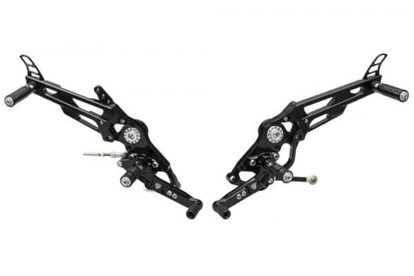 Adjustable rear sets Ducati