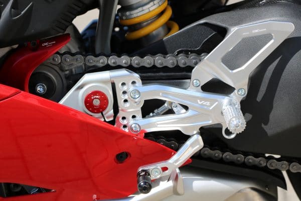 Adjustable rear sets RPS Ducati Panigale V4 series for V4, V4 S and V4 Speciale