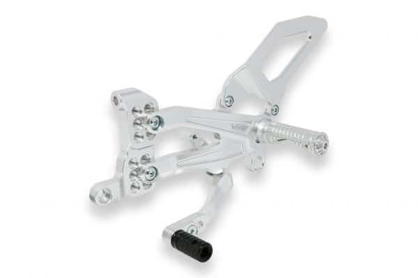 Adjustable rear sets RPS Ducati Panigale V4 series for V4, V4 S and V4 Speciale - EASY