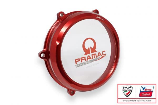 Clear oil bath clutch cover Ducati Panigale V4 - Pramac Racing Limited Edition