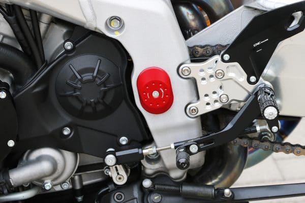 FRAME CAPS SET SWINGARM PIVOT AXLE APRILIA