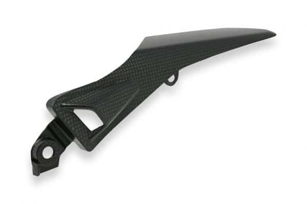 Rear upper chain guard Ducati Multistrada - Matt Carbon