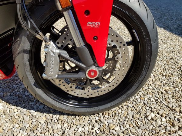 Front fork cap right side Ducati