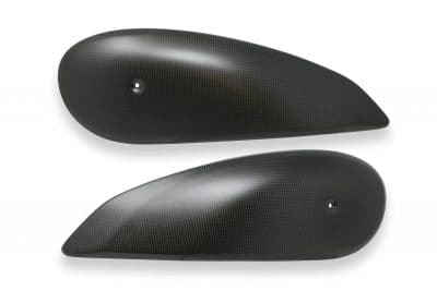 SIDE COVER FUEL TANK DUCATI SCRAMBLER - MATT CARBON