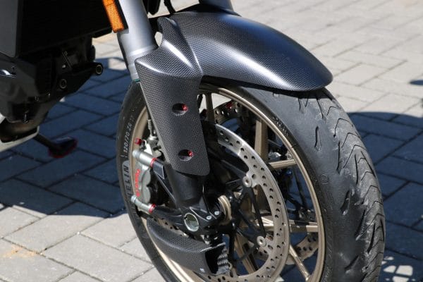 Front mudguard Ducati Multistrada - Matt Carbon