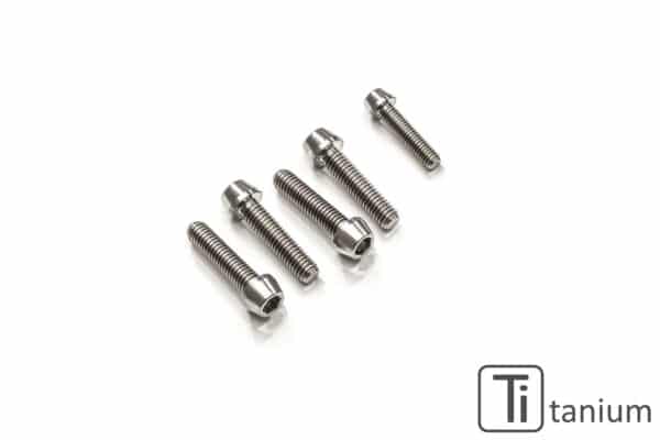 Top triple clamp screw kit - Titanium