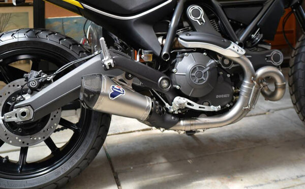 Scrambler 1107 Racing Titanium Silencer Low – Bild 2